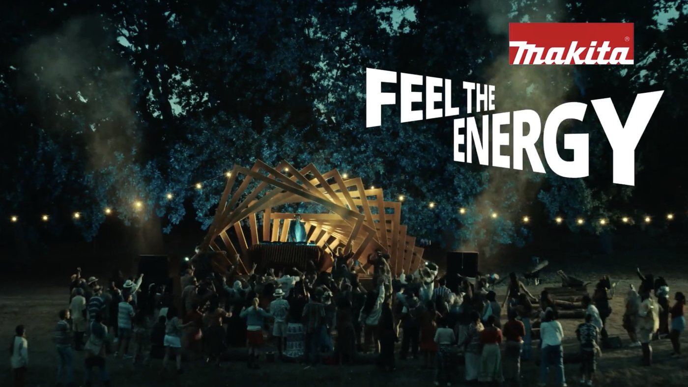 Feel the Energy campaign film for Makita